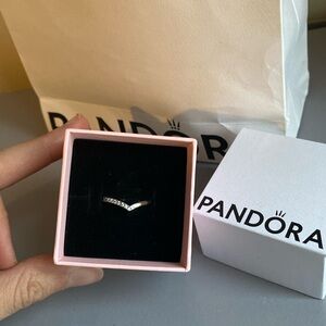 Pandora ring silver BRAND NEW NEVER WORN